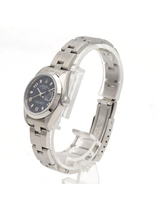 Rolex Oyster Perpetual Date SS Automatic Winding P Number Watch